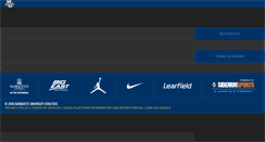 Desktop Screenshot of marquettebasketball.com